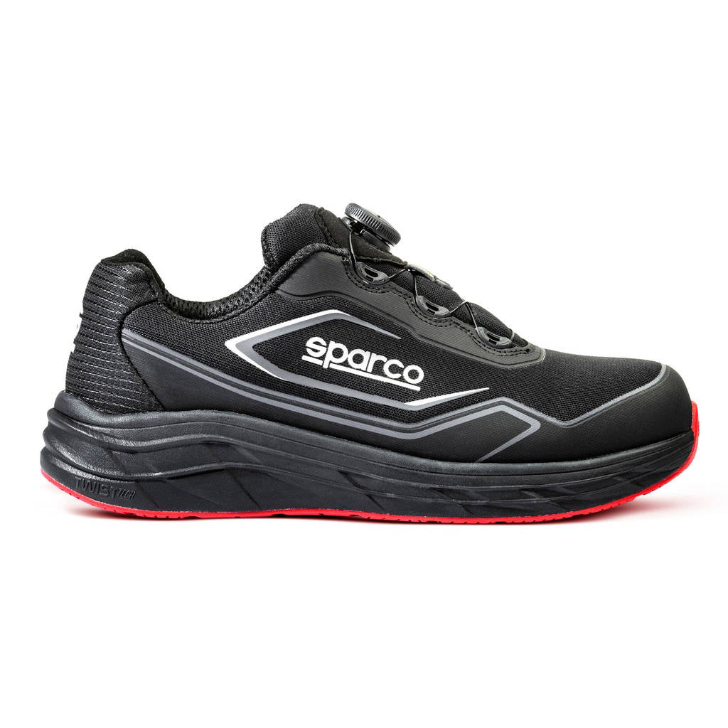 SPARCO BTB0019B0K12045 Shoes Impulse+ S1PS Rotor, Black / Red, Size 45 Photo-1 