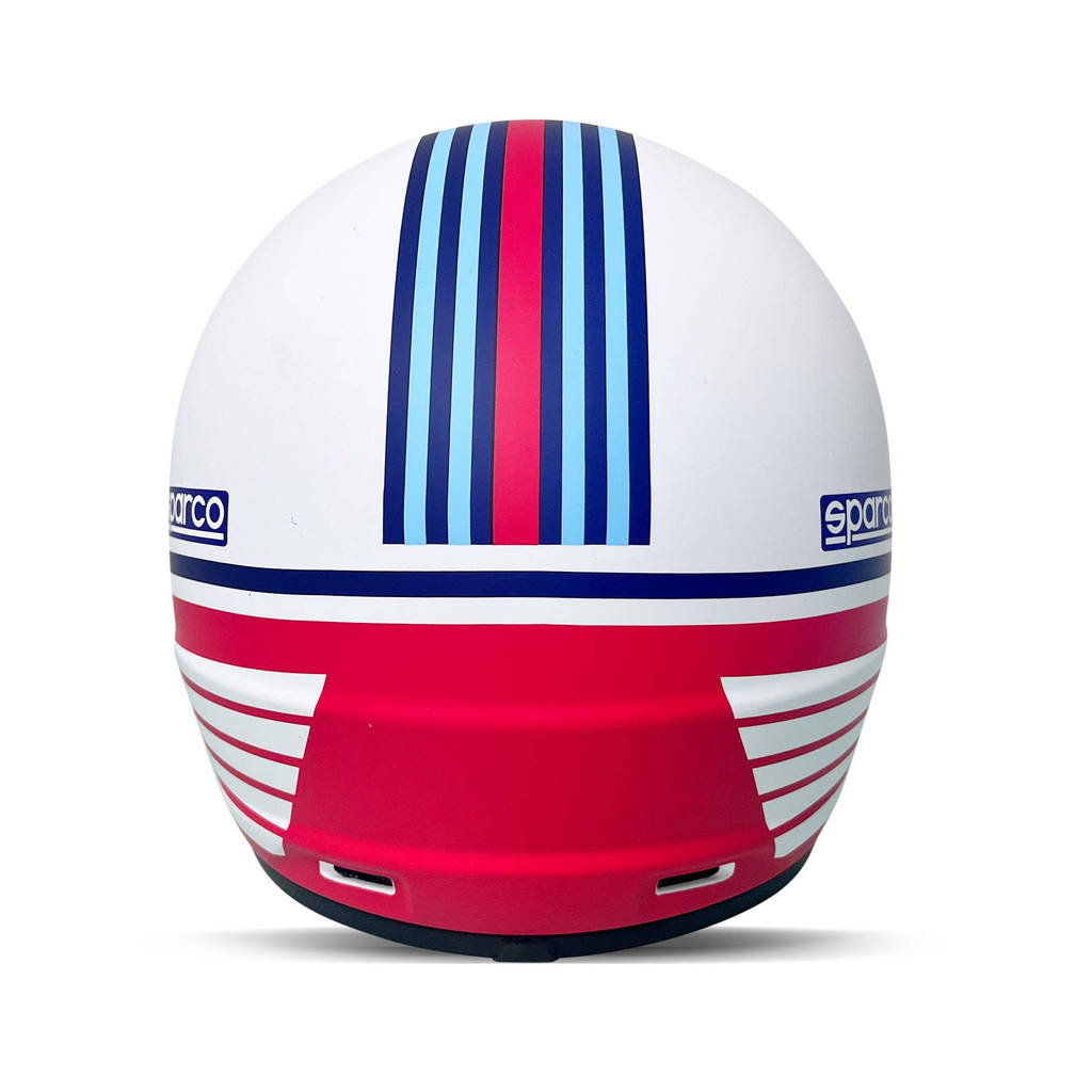 SPARCO 003379MRBI5XXL Open Face Helmet J-Pro ECE06 Martini, White, Size 2XL Photo-3 