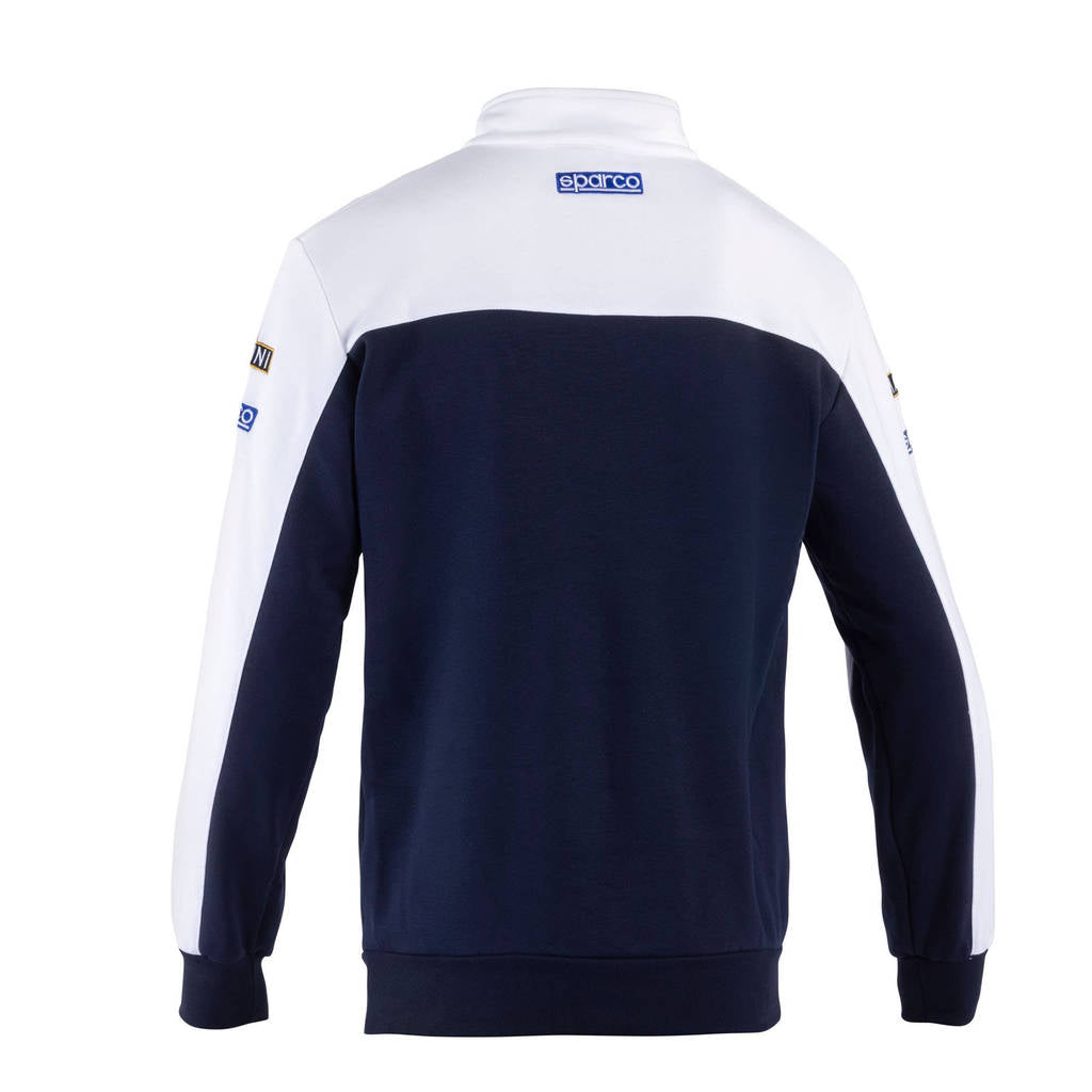 SPARCO 013037MRBMBI3L Half Zip Sweatshirt MR, Blue / White, Size L Photo-1 