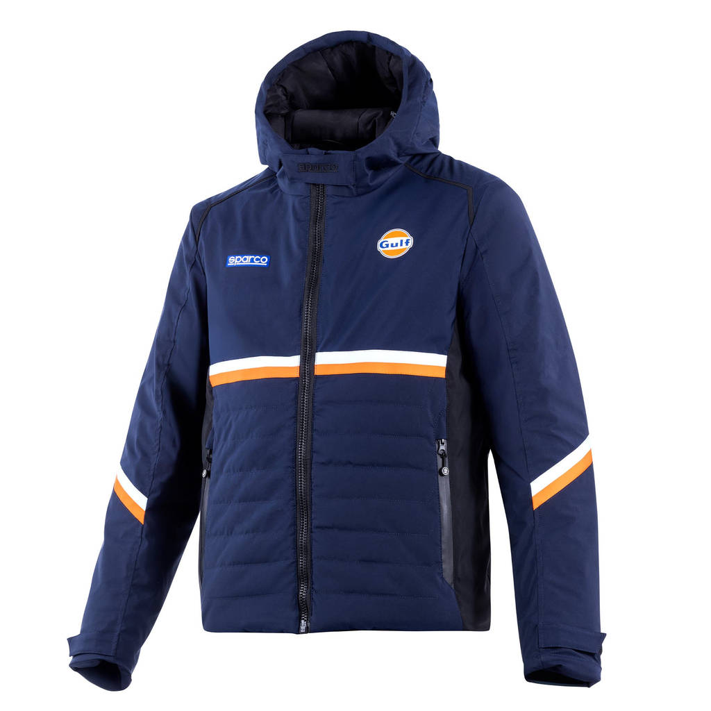 SPARCO 01361GUBM1S Winter Jacket Gulf, Blue, Size S Photo-0 