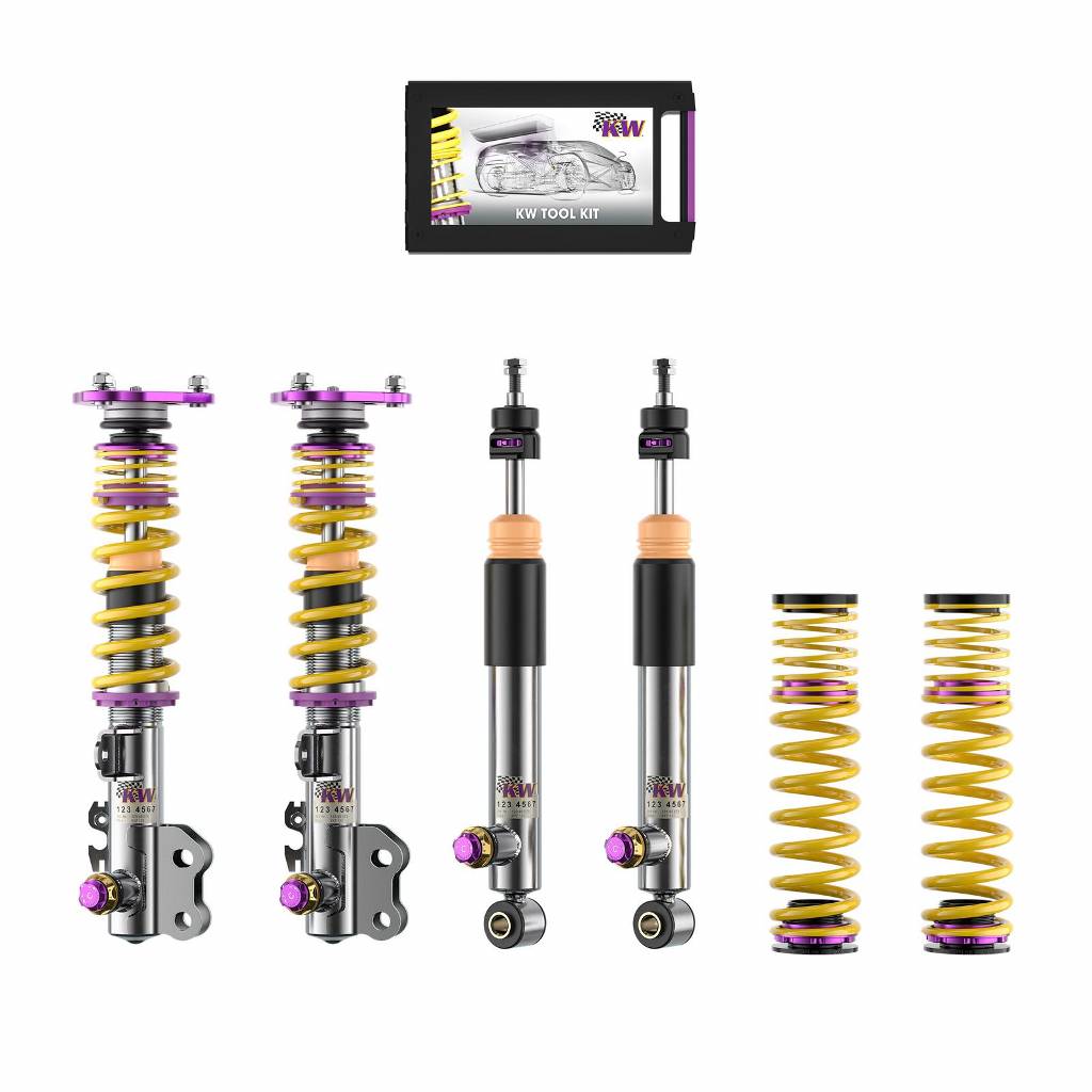 KW 39756227 Coilover Kit V4 CLUBSPORT (incl. Top Mounts) for TOYOTA GR Yaris (GXPA16) 2024- Photo-0 