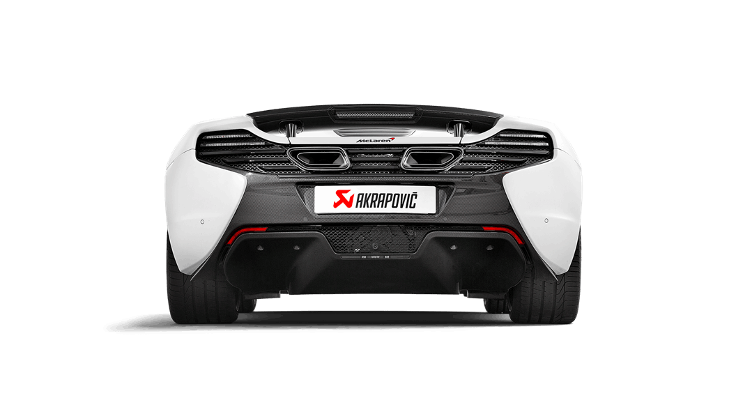 AKRAPOVIC S-MC/TI/2 MCLAREN 650S / 650S SPIDER 2014-2019 Slip-On Line (Titanium) Photo-4 