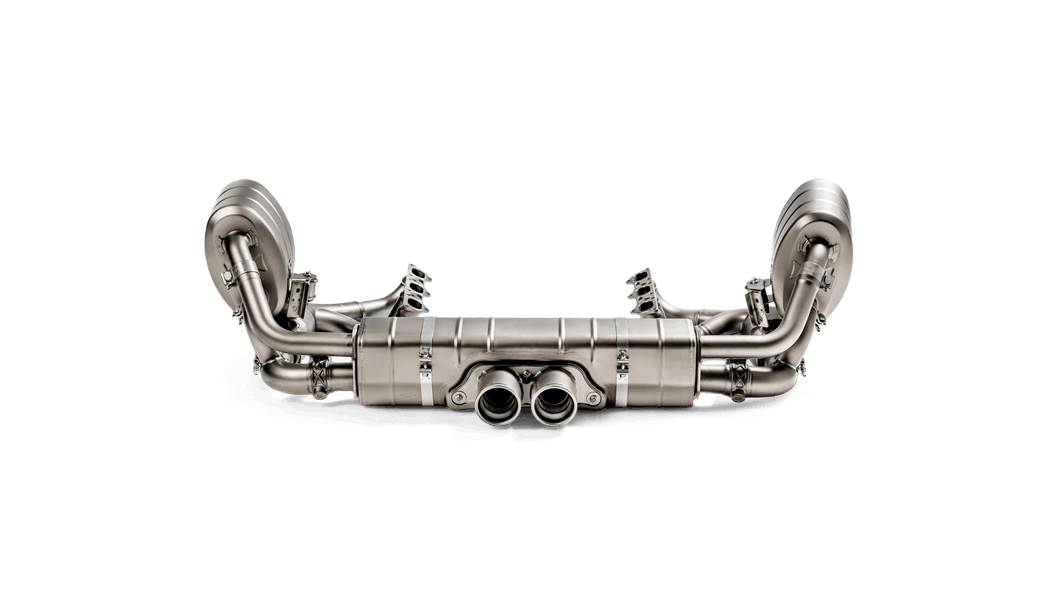 AKRAPOVIC E-PO/T/6/1 Evolution Header Set (Titanium) for PORSCHE 911 GT3RS (991.2)-OPF/GPF 2019-2020 Photo-2 