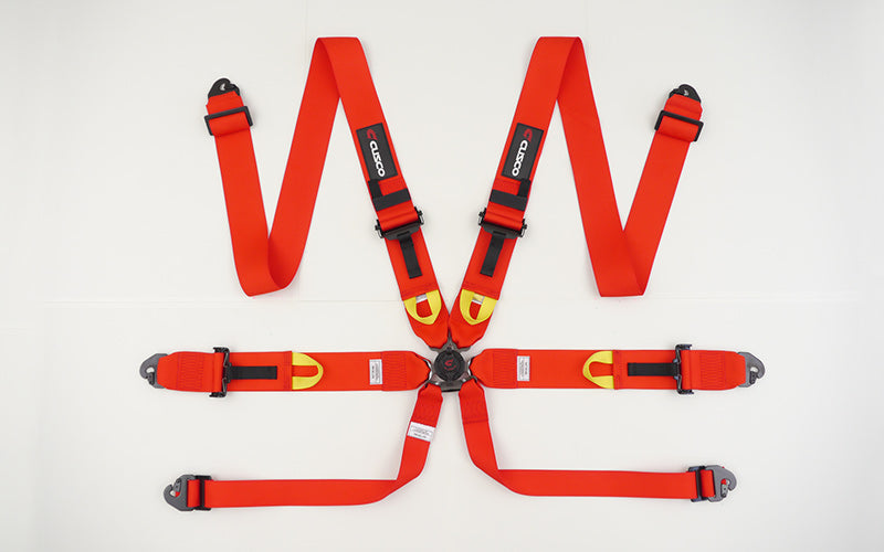 CUSCO 00B CRH N6RD Racing harness (red) Photo-0 