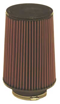 K&N RU-5045 UNIVERSAL Clamp-On Air Filter 4"FLG, 6-3/4"B, 5-7/8"T, 9-1/2"H Photo-0 