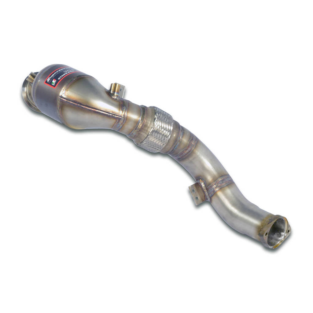 SUPERSPRINT 529221 Left Turbo Downpipe with Metallic Catalytic for BMW M5 (G90) Photo-0 