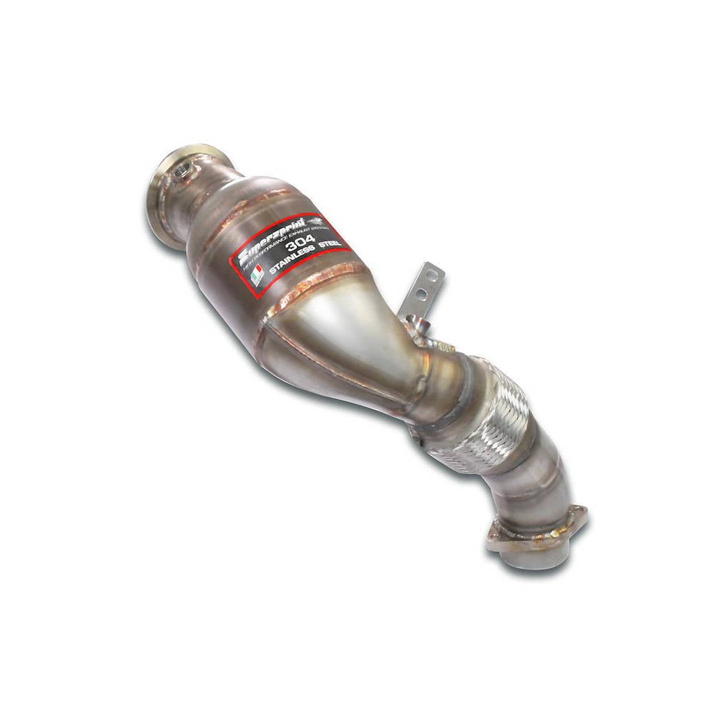 SUPERSPRINT 529321 Turbo Downpipe Kit and Metallic Catalytic Converter for BMW M5 (G90) Photo-0 