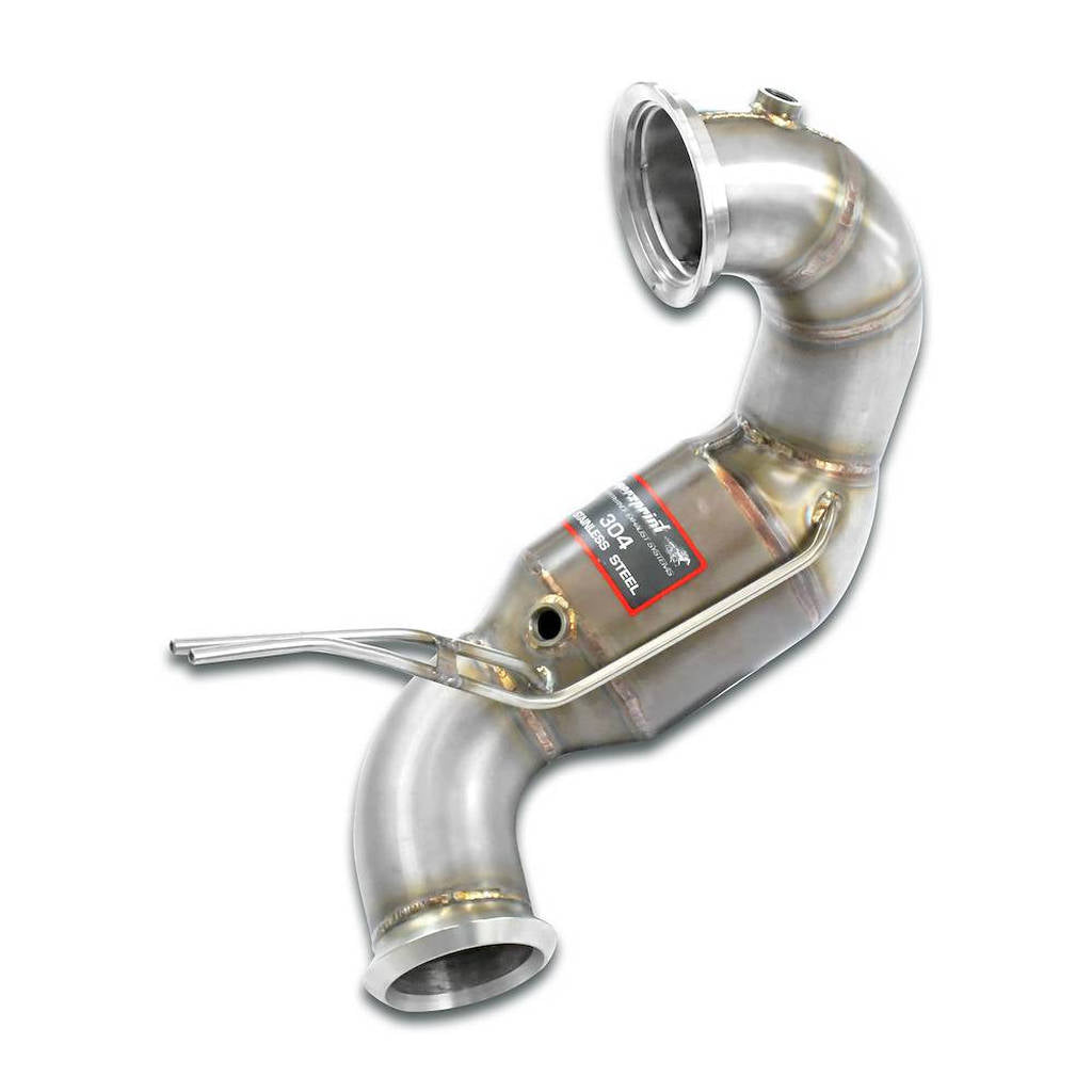 SUPERSPRINT 724741 Downpipe and Metallic Catalytic Converter 200CPSI for MERCEDES W177 A AMG Photo-0 