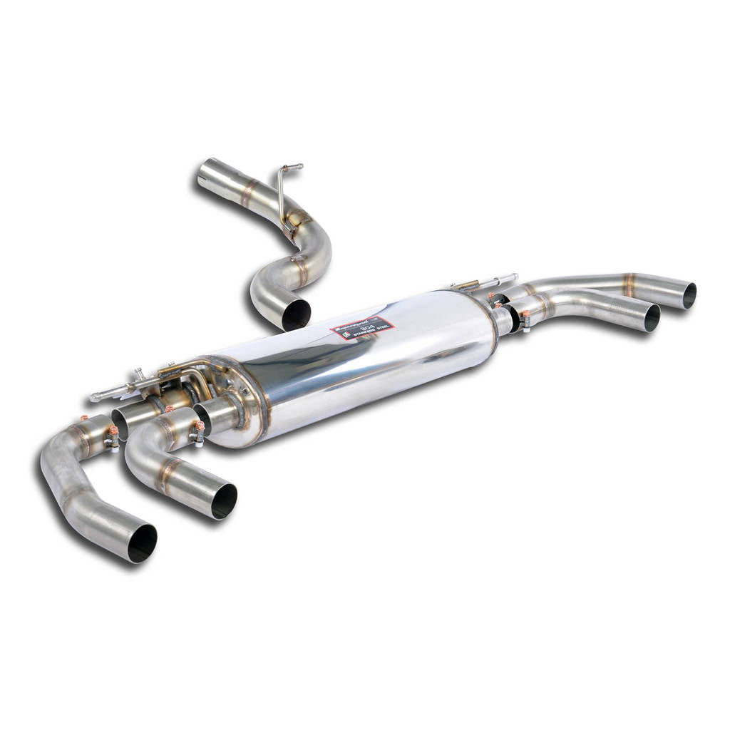 SUPERSPRINT 775384 Rear Exhaust with Valve for VW Tiguan R Photo-0 