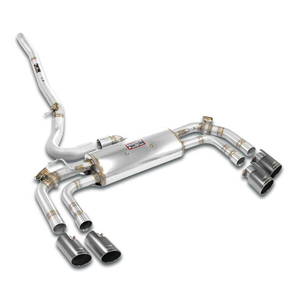 SUPERSPRINT 832826 Rear Exhaust with Valve for BMW X1 (U11) Photo-0 