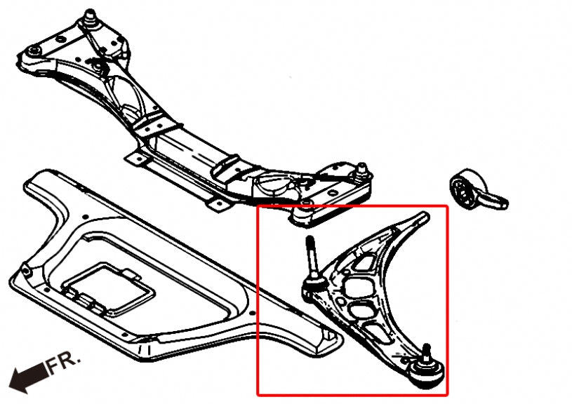 HARDRACE 7051 CONTROL ARM BMW BMW E46 3'S Photo-1 