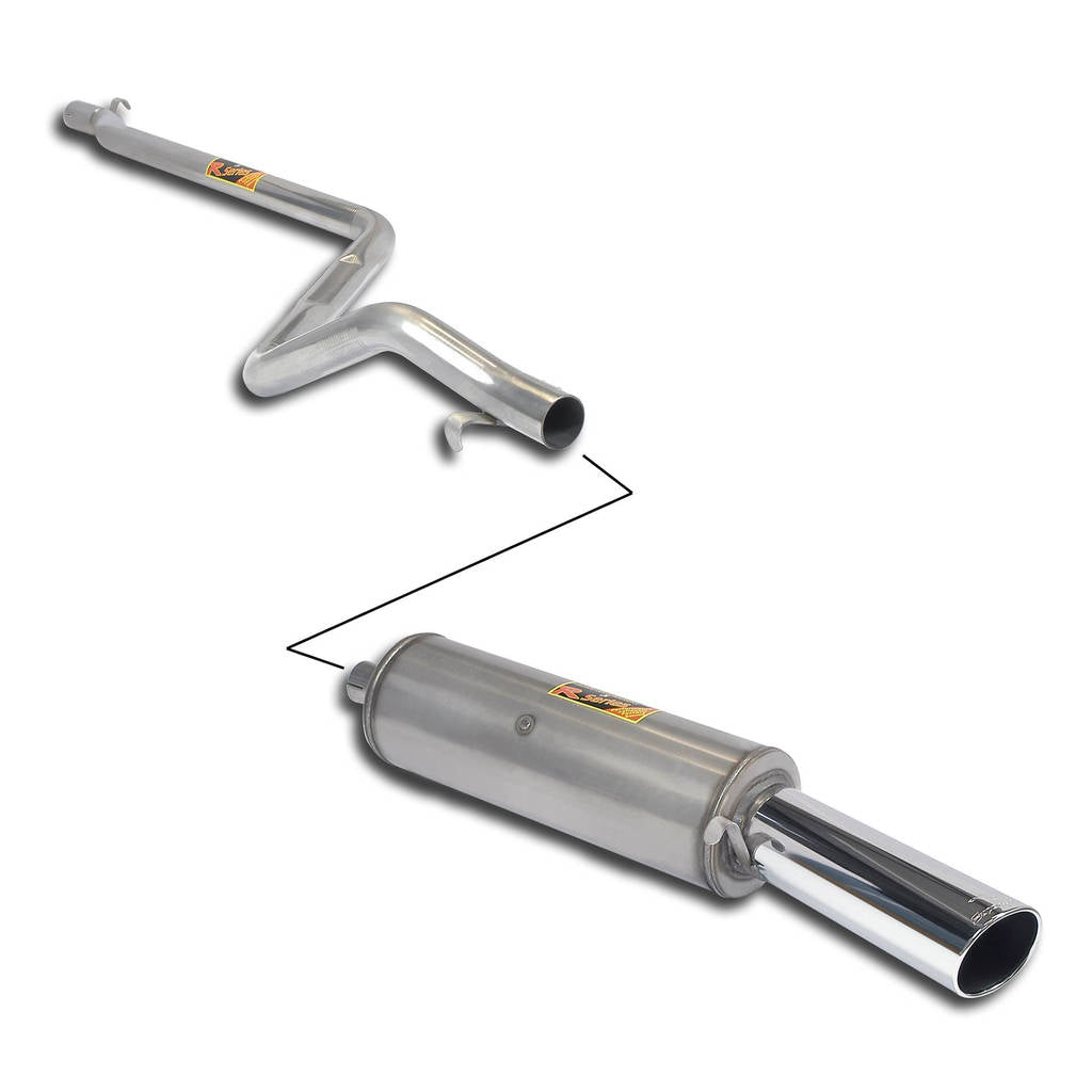 SUPERSPRINT 881610 Exhaust System for VW Golf (Mk1) Photo-0 