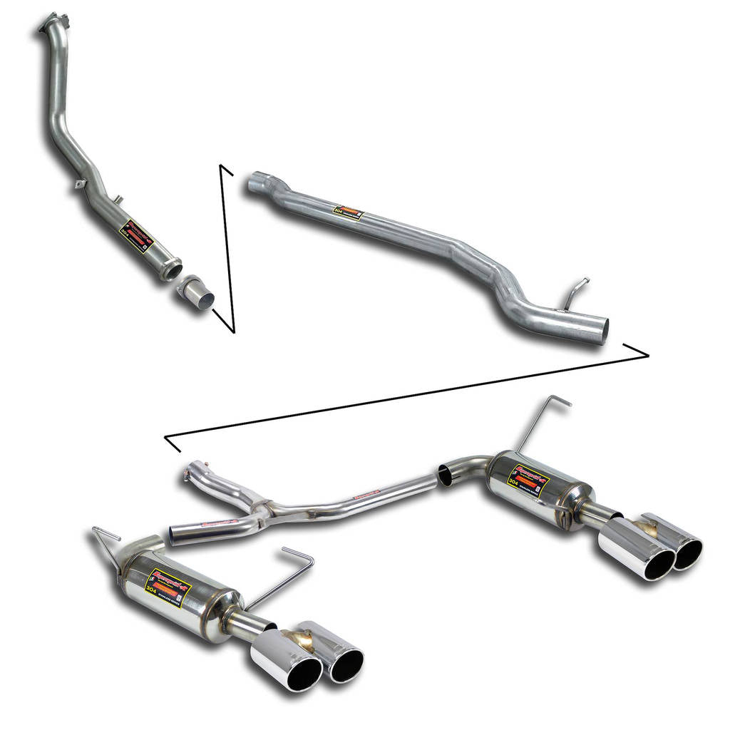 SUPERSPRINT 963160 Exhaust System for SUBARU WRX Sti 2015- Photo-0 