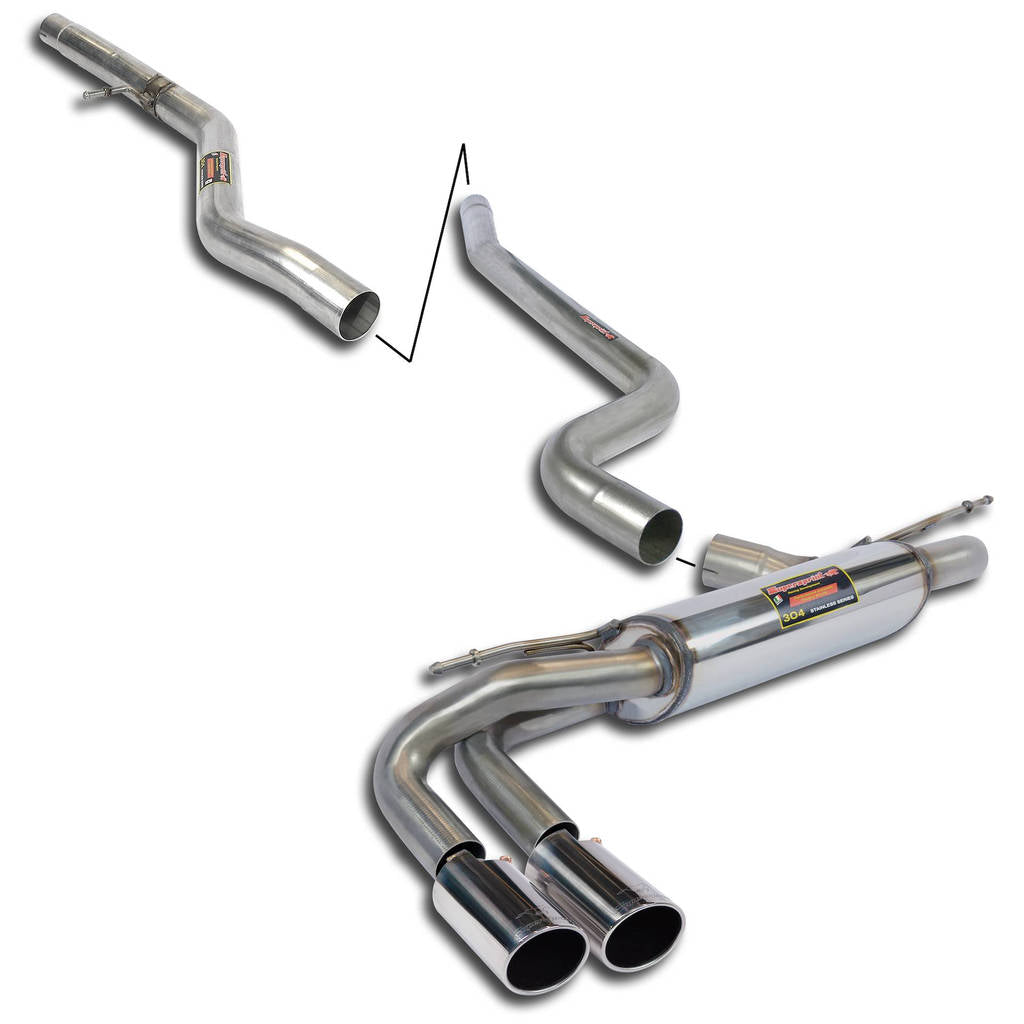SUPERSPRINT 987320 Exhaust System for BMW 1 Series (F20 / F21) Photo-0 