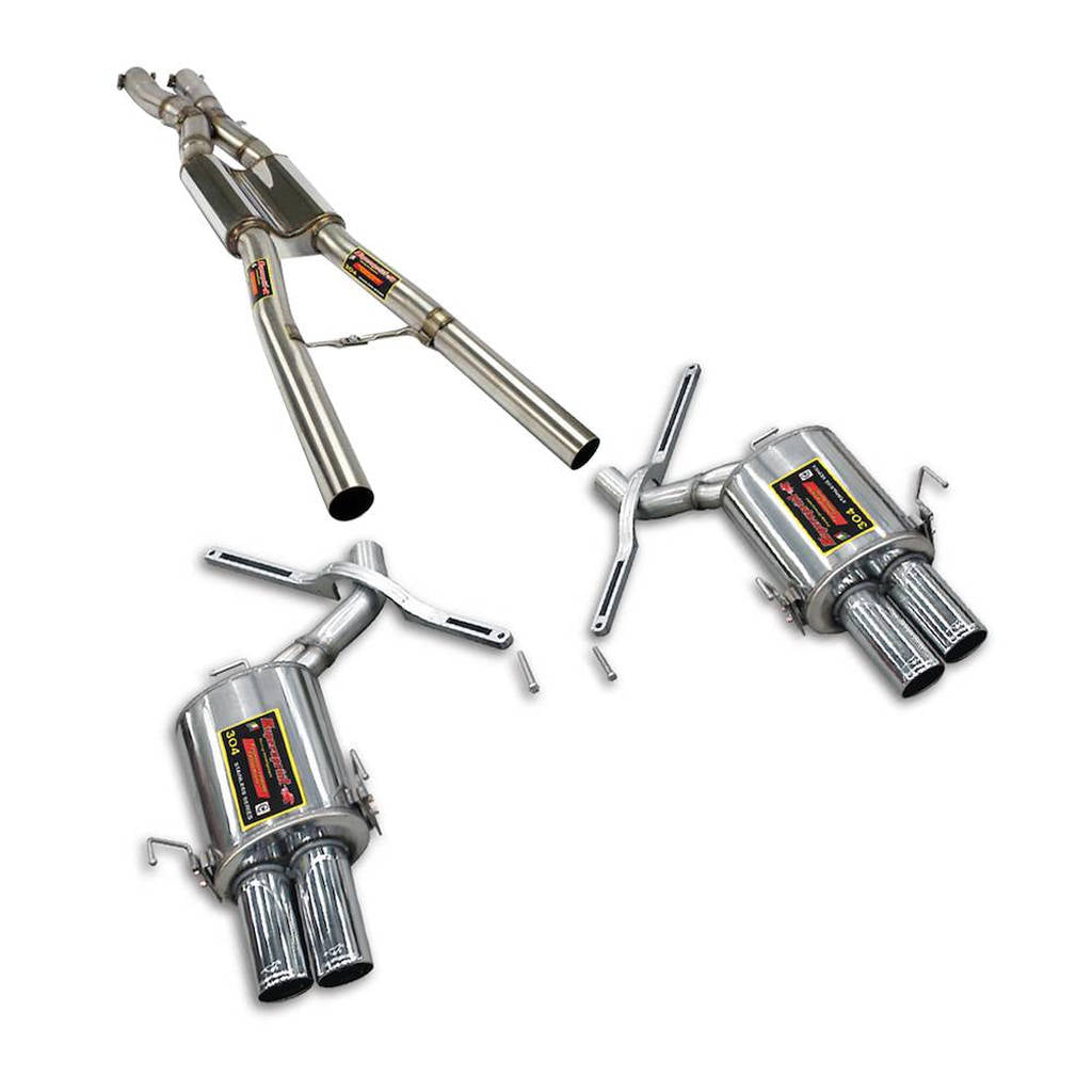 SUPERSPRINT 988740 Touring Exhaust Perfomance Package for BMW M5 5.0i (E60) Photo-0 