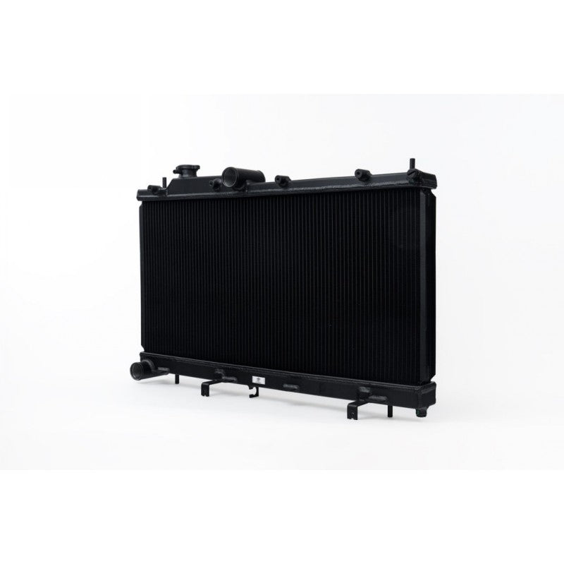 CSF 7095B High Performance Cooling Radiator (black) for SUBARU WRX STI (MT/CTV) 2015-2021 Photo-1 