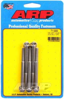 ARP 711-3000 SAE Bolt Kit 1/4-28 x 3.000 12pt SS bolts Photo-0 