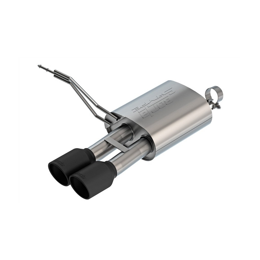 BORLA 11987CB Axle-Back Exhaust 2.5", S-Type (4" Black Coated Tips) for MINI Cooper S 2014-2024 Photo-0 