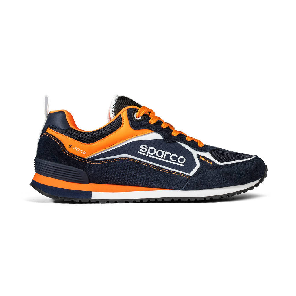 SPARCO BMB0001B0N12041 Lifestyle Shoes S-Road, Blue/Orange, Size 41 Photo-2 