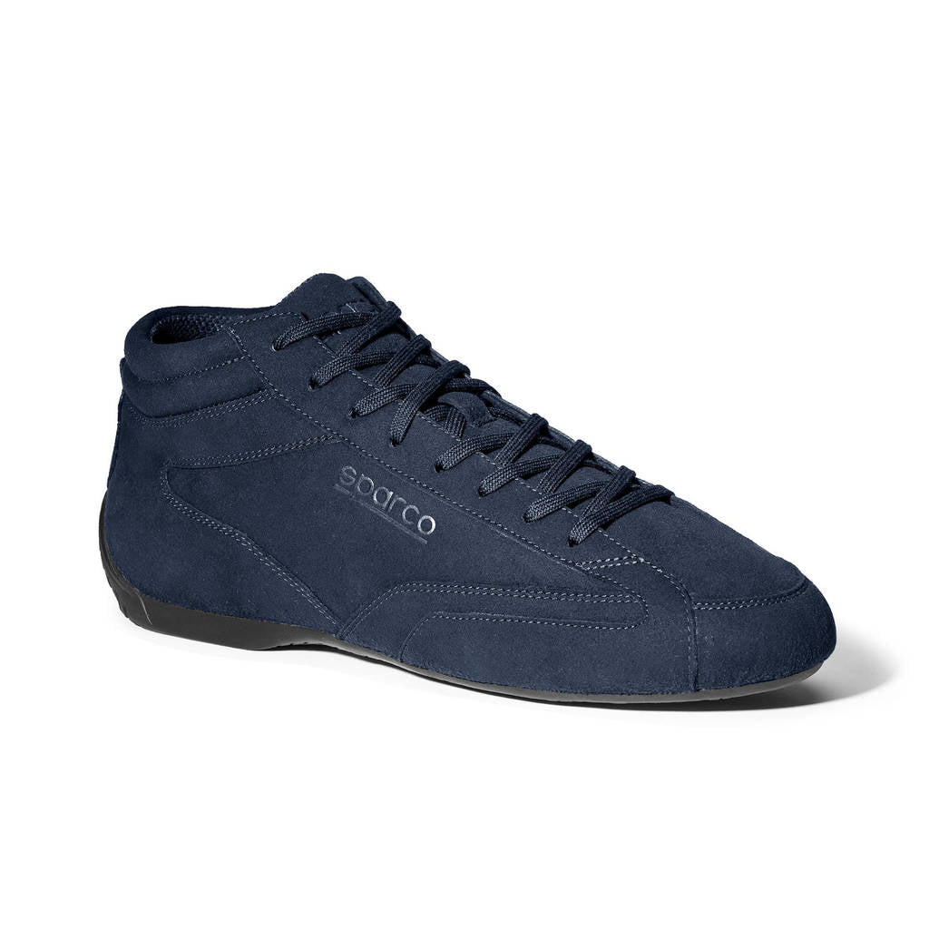 SPARCO BMB0021B0N02042 Lifestyle Shoes S-Drive Mid Suede, Blue, Size 42 Photo-0 