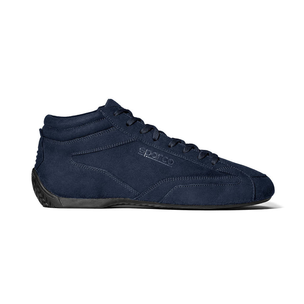 SPARCO BMB0021B0N02044 Lifestyle Shoes S-Drive Mid Suede, Blue, Size 44 Photo-2 