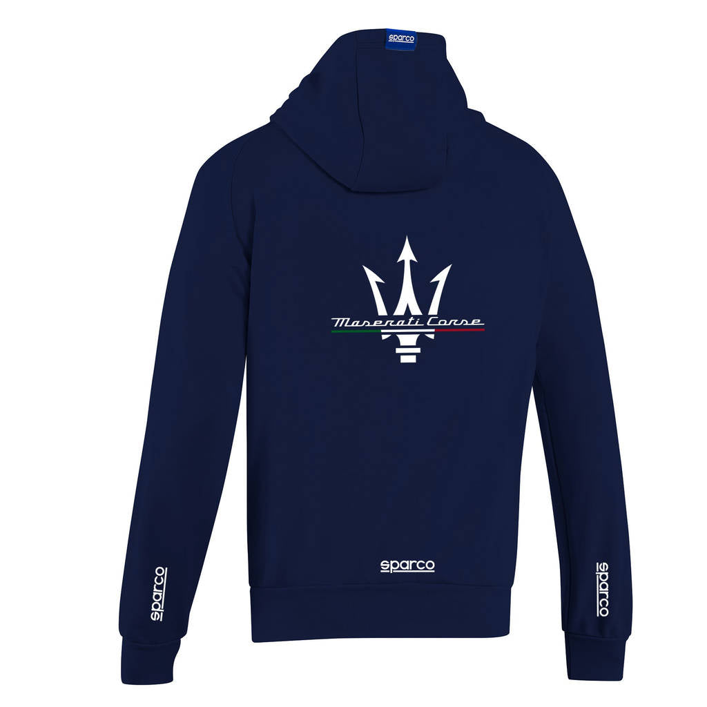 SPARCO BMF0032J0N020XL Hoodie Maserati, Blue, Size XL Photo-1 