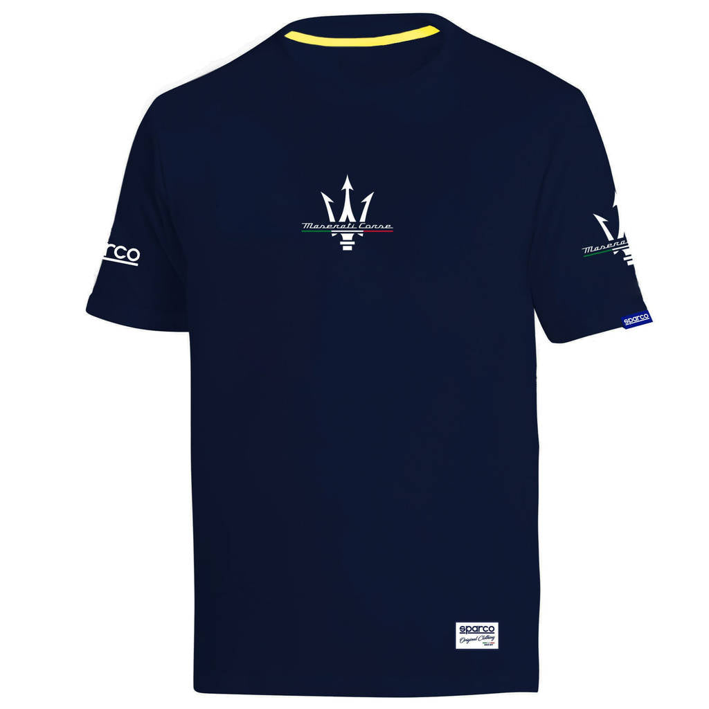 SPARCO BML0058J0N0200L T-Shirt Maserati, Blue, Size L Photo-0 
