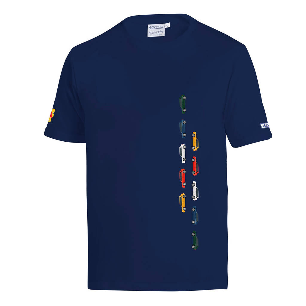 SPARCO BML0086N0N0200M T-Shirt HF Delta Collections, Blue, Size M Photo-0 