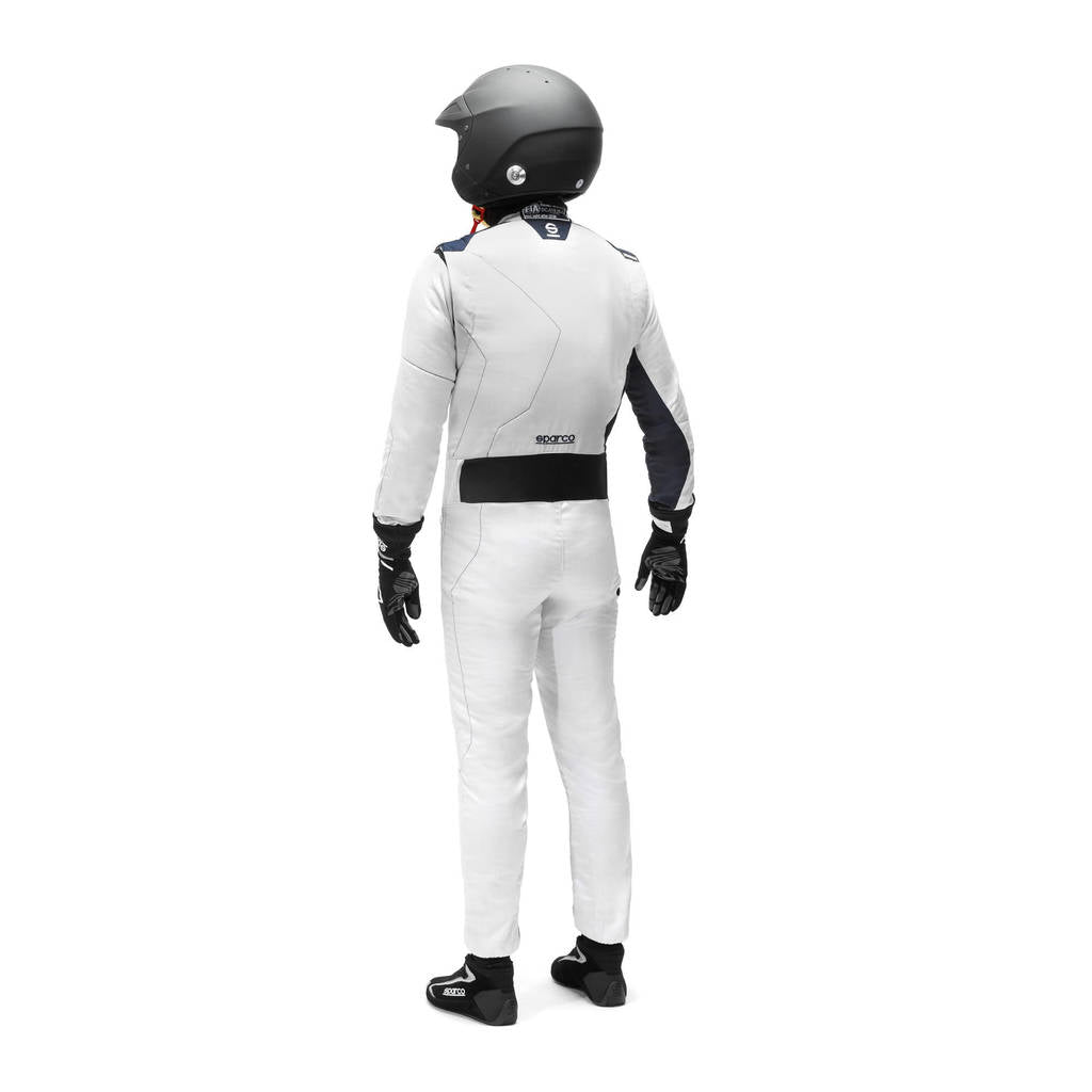SPARCO BRS0049B0E60062 Racing Suit Sprint A Advanced, Silver/Blue, Size 62 Photo-1 