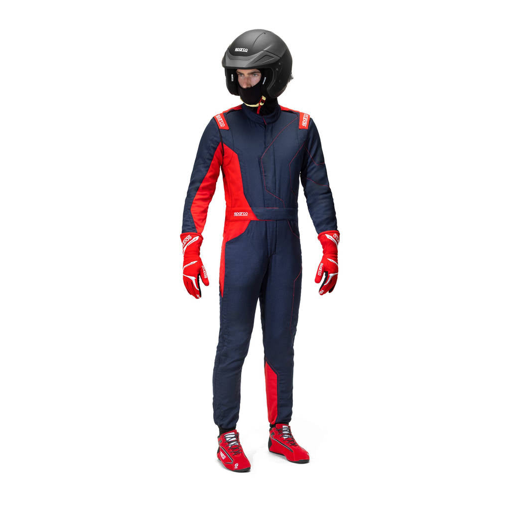 SPARCO BRS0049B0N31062 Racing Suit Sprint A Advanced, Blue/Red, Size 62 Photo-0 