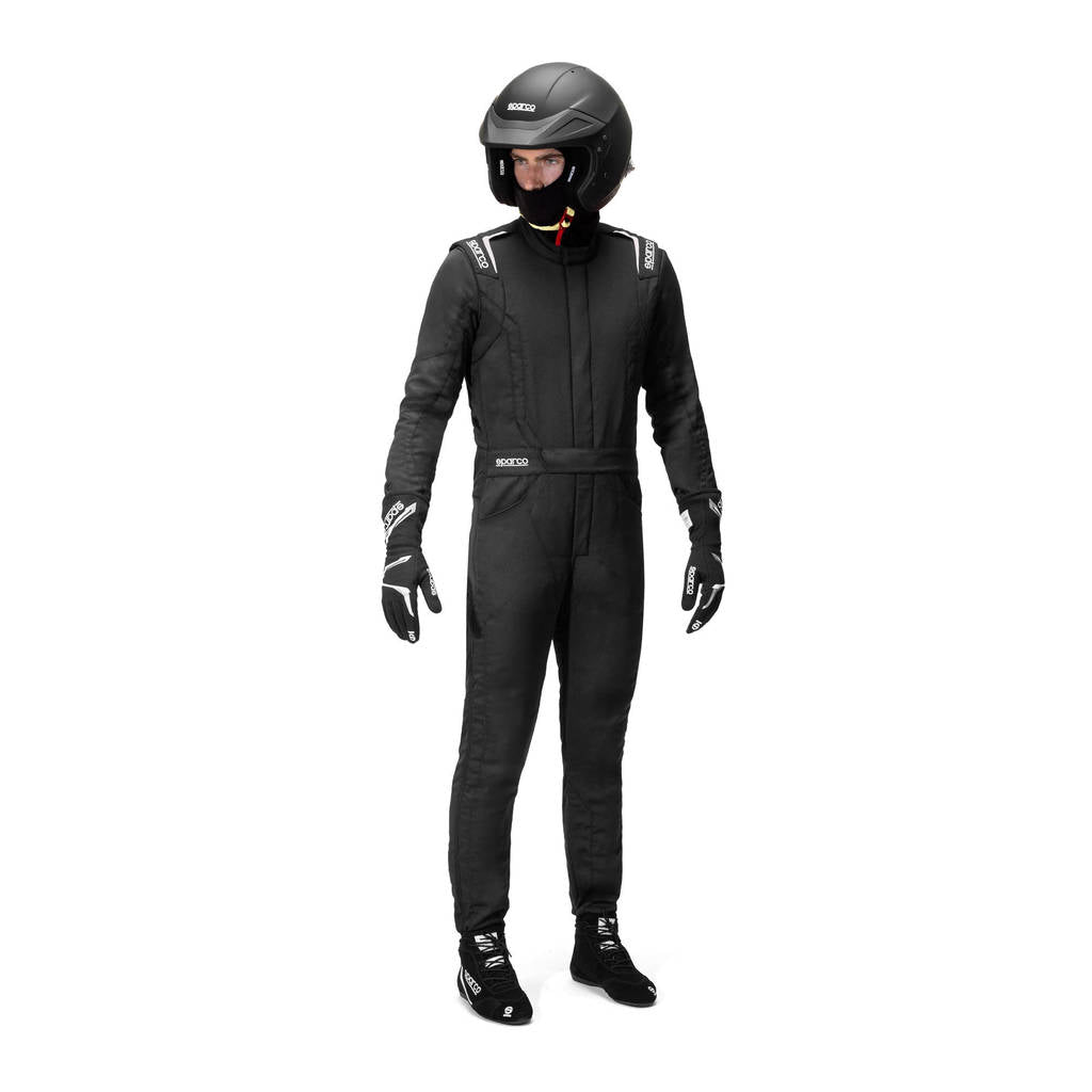 SPARCO BRS0050B0K01046 Racing Suit Sprint S Advanced, Black, Size 46 Photo-0 