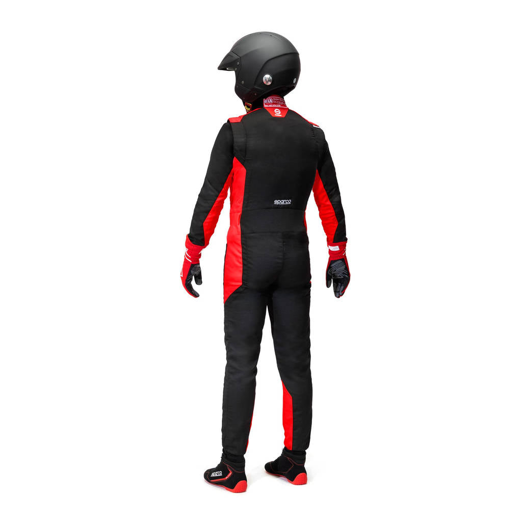 SPARCO BRS0050B0K12054 Racing Suit Sprint S Advanced, Black/Red, Size 54 Photo-1 