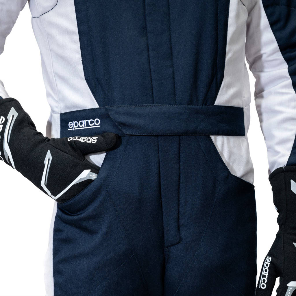 SPARCO BRS0050B0N33060 Racing Suit Sprint S Advanced, Blue/Silver, Size 60 Photo-3 