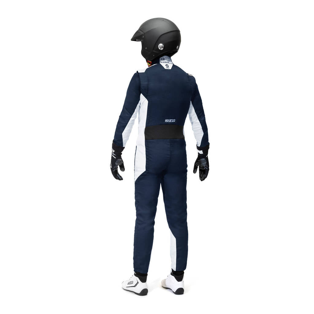 SPARCO BRS0050B0N33064 Racing Suit Sprint S Advanced, Blue/Silver, Size 64 Photo-1 