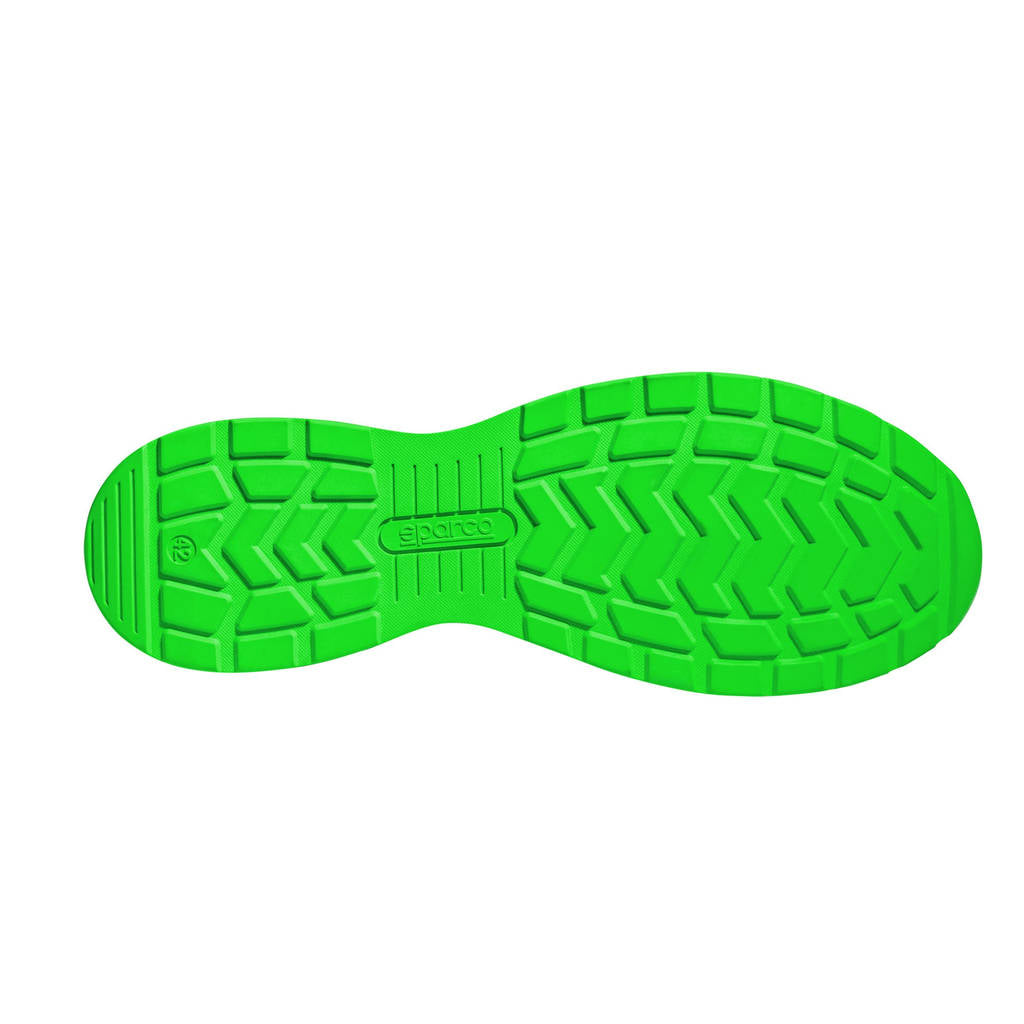 SPARCO BTB0029B0K15046 Mechanics Shoes Traction-H Naoki S3S, Black/Fluo Green, Size 46 Photo-3 