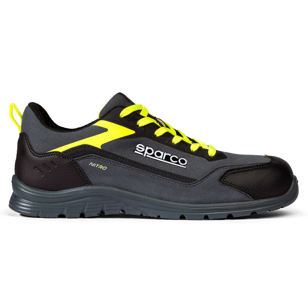 SPARCO BTB0044B0K04042 Mechanics Shoes Nitro Kalle S3S, Black/Fluo Orange, Size 42 Photo-1 