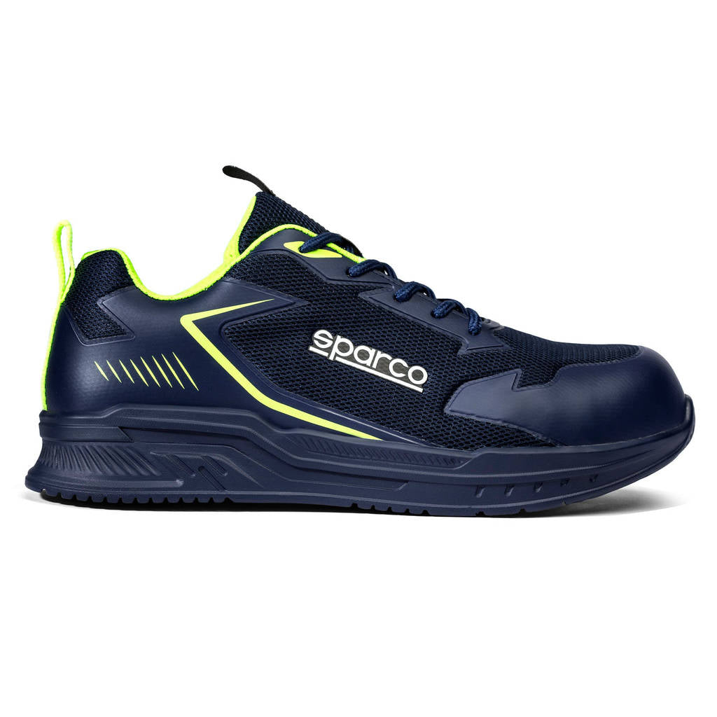 SPARCO BTB0049B0N43042 Mechanics Shoes Turbo Flinger S1PS, Blue/Lime, Size 42 Photo-2 