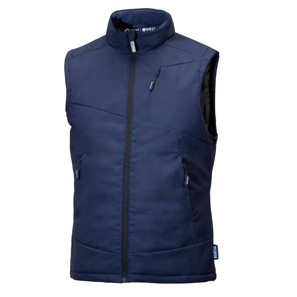 SPARCO BTJ0008B0N0200S Padded Vest Grit Sanford, Blue, Size S Photo-0 