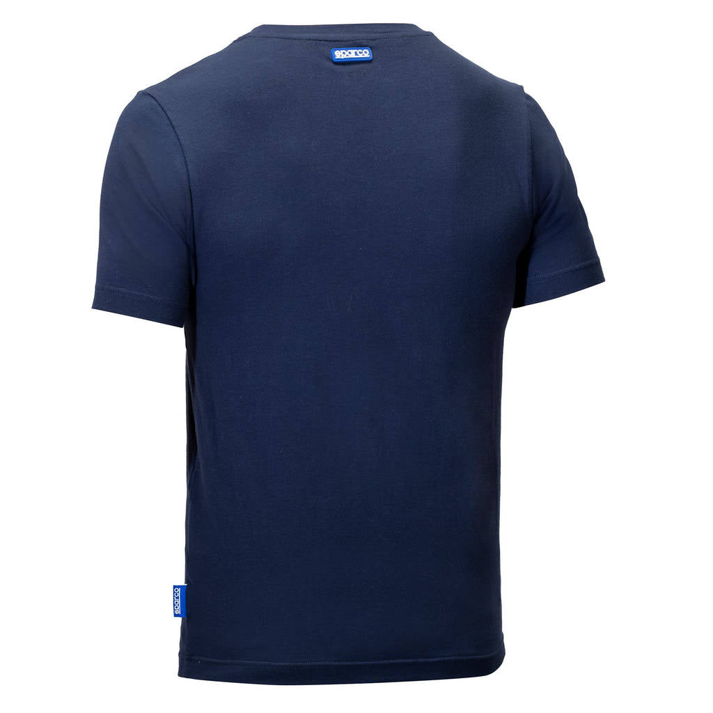 SPARCO BTL0008B0N023XL T-Shirt Grit Lincoln, Blue, Size 3XL Photo-1 
