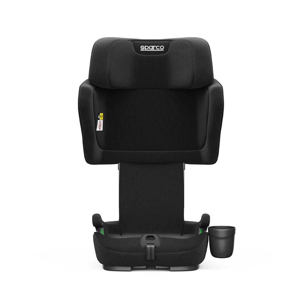 SPARCO BYR0007B0K0100N Child Seat SK8000I, ISOFIX, ECE R129/03, 76-150 cm, Black Photo-1 