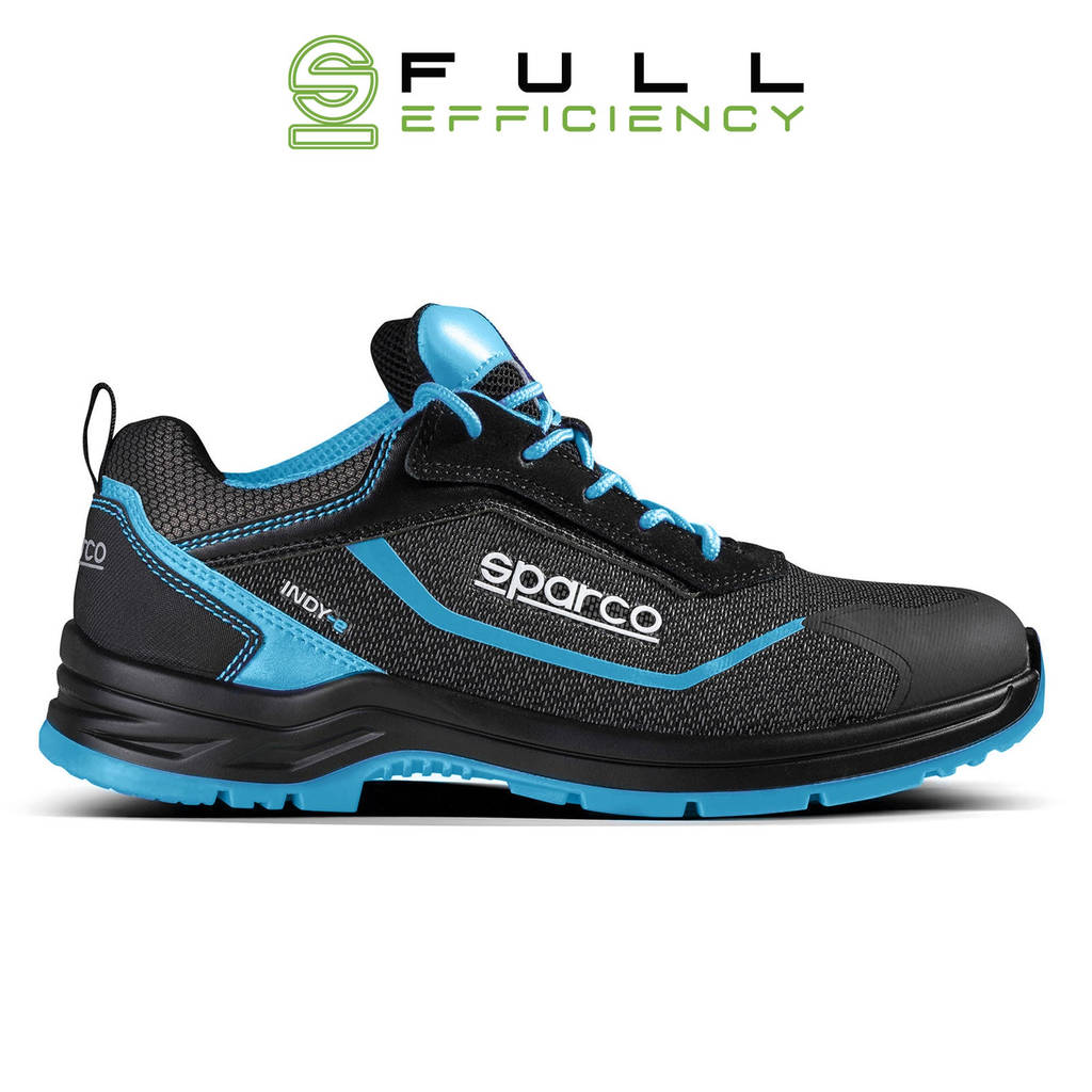 SPARCO 0754041NRCE Mechanics Shoes Indy-E Aster S3, Black/Heavenly, Size 41 Photo-2 
