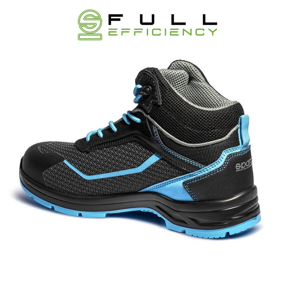 SPARCO 0754247NRCE Mechanics Shoes Indy-He Sunny S3, Black/Heavenly, Size 47 Photo-1 