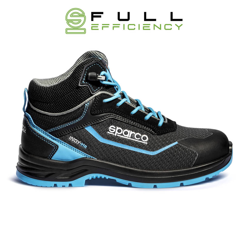 SPARCO 0754247NRCE Mechanics Shoes Indy-He Sunny S3, Black/Heavenly, Size 47 Photo-2 