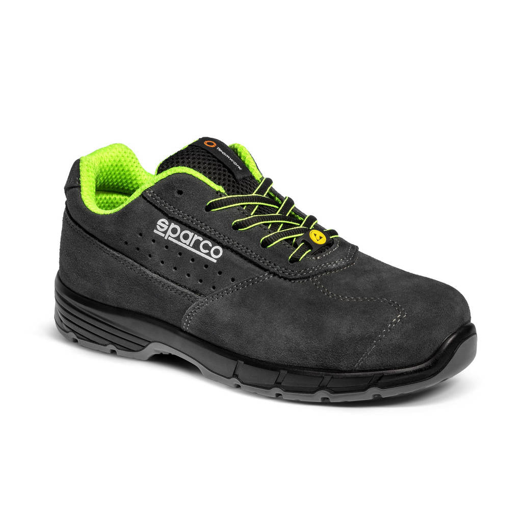 SPARCO 0754644GSVF Mechanics Shoes Horizon Ontario S1PS, Grey/Green, Size 44 Photo-0 