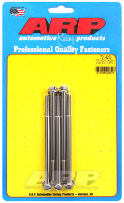 ARP 721-4250 SAE Bolt Kit 1/4-28 x 4.250 hex SS bolts Photo-0 