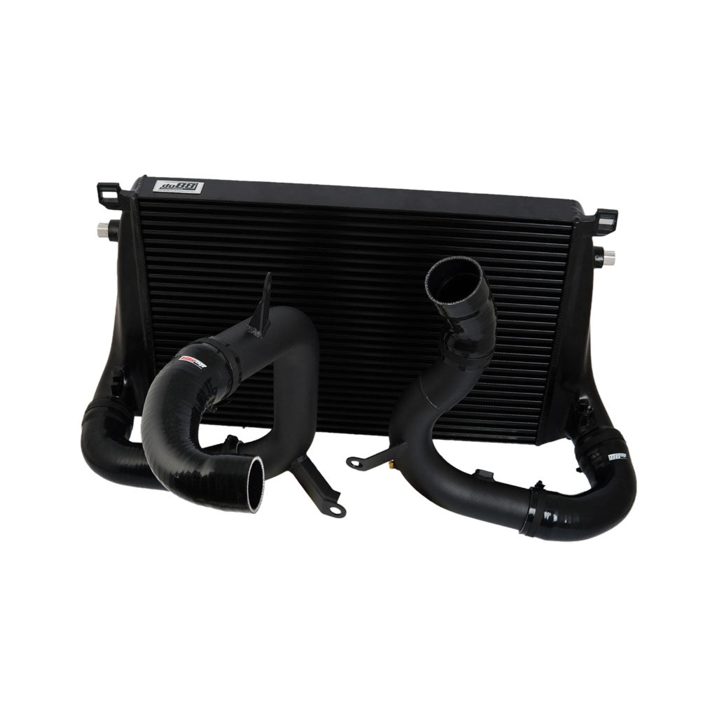 DO88 BIG-340-2-S Intercooler Kit BigPack for VAG 2.0 TSI EA888 Gen4 (245hp) Black Hoses Photo-0 