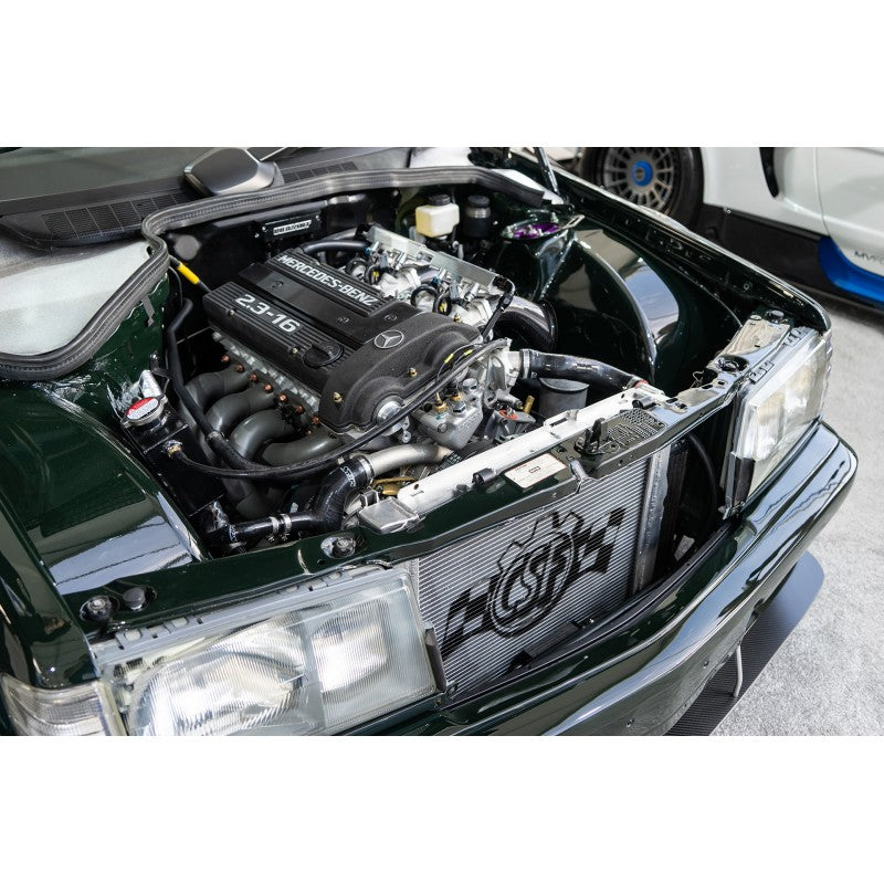 CSF 7220 High-Performance Aluminum Radiator for MERCEDES-BENZ 190E (W201) 2.3-16 / 2.5-16 Photo-17 