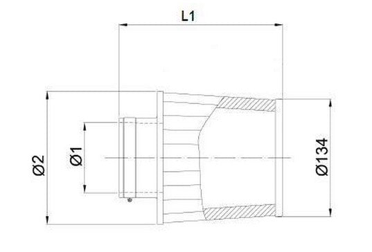 BMC FBSA76-110 SIMPLE DIRECT INDUCTION FILTER Photo-1 