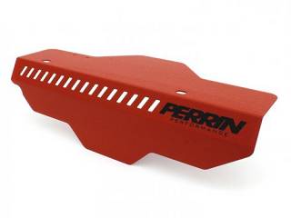 PERRIN PSP-ENG-150RD Pulley and Belt Cover (red) for SUBARU 2008+ Photo-0 