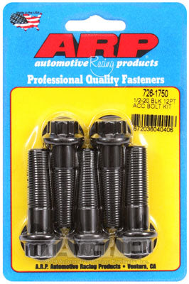 ARP 726-1750 SAE Bolt Kit 1/2-20 x 1.750 12pt black oxide bolts Photo-0 